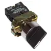 TRACON KBD25ST Karos kapcsoló, fémalap, kétállású 1×NC+1×NO, 3A/230V AC, IP42