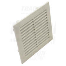 TRACON Kilépő levegő nyílás szűrőbetéttelV150 150×150mm villanyszerelés