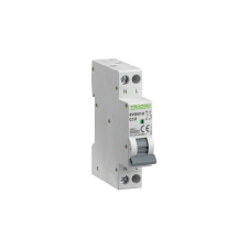 TRACON Kismegszakító, 1+N pólus, C karakterisztika  10A, C, 1P+N, 10kA villanyszerelés