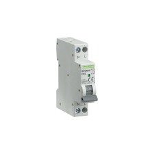 TRACON Kismegszakító, 1+N pólus, C karakterisztika  40A, C, 1P+N, 10kA villanyszerelés