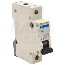 TRACON Kismegszakító, 1 pólus, B karakterisztika50A, 6kA villanyszerelés
