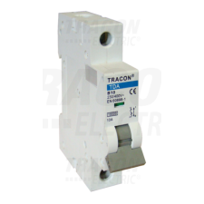 TRACON Kismegszakító, 1 pólus, C karakterisztika20A, C, 1P, 10kA villanyszerelés
