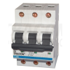 TRACON Kismegszakító, 3 pólus, D karakterisztika 20A, 10kA