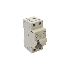 TRACON Kombinált védőkapcsoló, 2P, 2modul, B karakterisztika  B16A, 30 mA, 10kA, A villanyszerelés