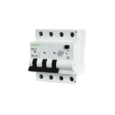 TRACON Kombinált védőkapcsoló, 4P, 4modul, B karakterisztika  B40A, 30 mA, 10kA, A villanyszerelés