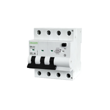 TRACON Kombinált védőkapcsoló, 4P, 4modul, C karakterisztika  C40A, 300 mA, 10kA, A villanyszerelés