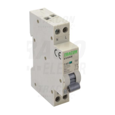 TRACON Kombinált védőkapcsoló, elektronikus, 2P, 1 modul, B6 villanyszerelés