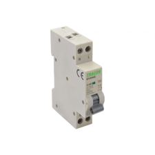 TRACON Kombinált védőkapcsoló, elektronikus, 2P, 1 modul, C10 villanyszerelés