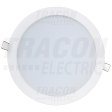 TRACON Kompakt beépíthető LED mélysugárzó 230VAC, 2,5W, 4000K, 220lm. IP20, EEI=F világítás