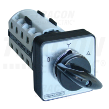 TRACON Közvetlen Y-D motorkapcsoló400V, 50Hz, 20A, 5,5kW, 48×48mm villanyszerelés
