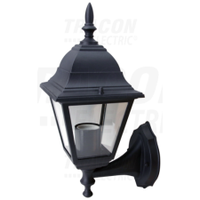 TRACON Kültéri fali lámpa, álló karos230VAC, 50Hz, E27, max.60W, IP54 kültéri világítás