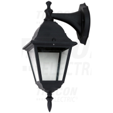 TRACON Kültéri fali lámpa, lógó karos 230VAC, 50Hz, E27, max.60W, IP54 kültéri világítás