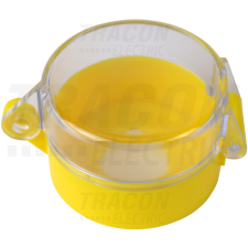 TRACON Lakatolható sapka D=50mm/d=22mm; h=32mm; POLYCARBONATE villanyszerelés