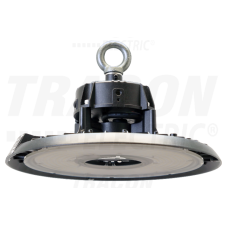 TRACON LED csarnokvilágító, kültéri,UFO forma230 VAC, 150 W, 30000 lm, 4000K, 50000 h, IP65, 1-10V, EEI=B kültéri világítás