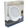 TRACON LED-DLFS-18NW Falon kívüli LED mélysugárzó,kerek, SAMSUNG chippel 230 VAC; 18W; 1440lm; D=225×225 mm, 4000 K; IP20, EEI=A