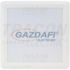 TRACON LED-DLNFS-12NW Falon kívüli, négyzetes LED lámpatest SAMSUNG chippel 230 VAC; 12W; 960lm; D=170×170 mm, 4000 K; IP20, EEI=A+
