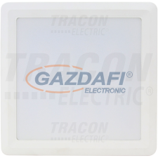 TRACON LED-DLNFS-18NW Falon kívüli, négyzetes LED lámpatest SAMSUNG chippel 230 VAC; 18W; 1440lm; D=225×225 mm, 4000 K; IP20, EEI=A világítás
