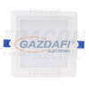 TRACON LED-DLNS-9NW Kompakt beépíthető LED mélysugárzó SAMSUNG chippel 230 VAC; 9W; 720lm; D=150×150 mm, 4000 K; IP20, EEI=A+