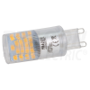 TRACON LED G9 fényforrás alumínium házzal230 VAC, 4 W, 2700 K, G9, 350 lm, 200°, EEI=F