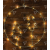 TRACON LED karácsonyi ablakdísz,fenyőfa,elemes  Timer 6+18h, 30LED, 3000K, 3xAA