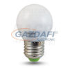 TRACON LG454W Gömb búrájú LED fényforrás 230VAC, 4W, 2700K, E27, 250lm, 250°, G45, EEI=A+