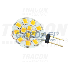 TRACON LG4K2NW LED fényforrás 12 VAC/DC, 2 W, 4000 K, G4, 140 lm, 180°, EEI=A+ izzó