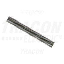 TRACON Menetes szál, M6, horganyzottM6x1m villanyszerelés