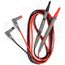 TRACON Mérőkábel 4mm spring mérőműszer
