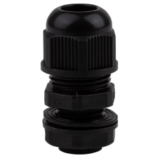 TRACON MG-16F Metrikus tömítőszelence, fekete IP66, 5-10mm barkácsolás, csiszolás, rögzítés