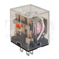 TRACON Miniatűr teljesítmény relé 230V AC / 3×CO (10A, 230V AC / 28V DC) villanyszerelés