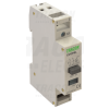 TRACON Moduláris nyomógomb, jelzőfénnyel230V, 50Hz, 1NO+1NC, LED, Ith_16A, AC-14, Ie_6A