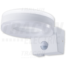 TRACON Mozgásérzékelős fali lámpatest, gyűrű forma230VAC, 20W, 1700lm, 4500K, 10s-5m, 3-2000lx, 9m,IP65, EEI=F világítás