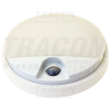 TRACON Mozgásérzékelős kerek fali lámpatest230VAC, 15W, 140°, 2-9m, 10s-5m, 4500K , IP54, 1100lm, EEI=G