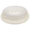 TRACON Műanyag búrás falon kívüli LED világítótest inverterrel100-240 V,50 Hz,21/2 W,1600/140 lm,1 h,4000 K,IP54,EEI=F