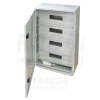 TRACON Műanyag elosztószekrény maszkos4×22 mod, H×W×D=700×500×245mm, IP65, IK10, 1000V AC/DC