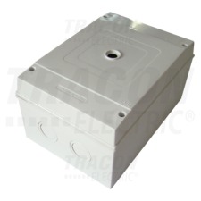 TRACON Műanyag kézikapcsoló tokozat, 3-as méretIP65 villanyszerelés