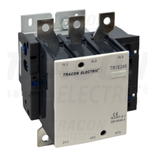 TRACON Nagyáramú kontaktor660V, 50Hz, 205A, 110kW, 230V AC, 3×NO+1×NO villanyszerelés