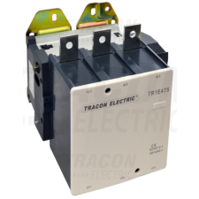 TRACON Nagyáramú kontaktor660V, 50Hz, 410A, 200kW, 230V AC, 3×NO+1×NO villanyszerelés