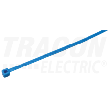 TRACON Normál kábelkötegelő, kék200×2.6mm, D=1-52mm, PA6.6 villanyszerelés