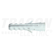 TRACON Normál tipli, szürkeM8×40mm, PA6.6 villanyszerelés