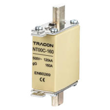TRACON NT00C-16 Késes biztosító 500V AC, 16A, 00C, 120kA, gG villanyszerelés