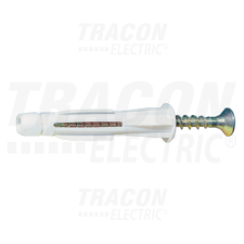 TRACON Önfeszítő tipli+csavar, szürkeM8×50mm, PA6.6 villanyszerelés