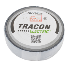 TRACON Önvulkanizáló szalag, fekete 10mx25mm villanyszerelés