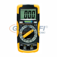 TRACON PANMINIMETER Digitális multiméter, DCV, ACV, DCA, ACA, OHM, dioda mérőműszer