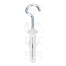 TRACON Peremes tipli+horog szerelvényacél, szürke6×30mm, PA6.6 villanyszerelés