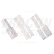 TRACON PVC szigetelés rátolható csatlakozó csaphoz 6,3×0,8mm(CS6) villanyszerelés