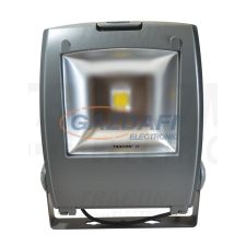 TRACON R-SMDP-50W LED fényvető, porszórt házas 100-240 VAC, 50 W, 4000 lm, 4500 K, 50000 h, EEI=A kültéri világítás