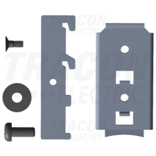TRACON Rögzítő adapter kalapsínhez1, EN 50022 DIN rail villanyszerelés
