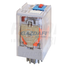 TRACON RT11-48DC Ipari teljesítmény relé 48V DC / 3×CO (10A, 230V AC / 28V DC) villanyszerelés
