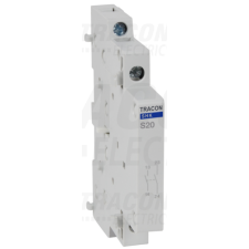 TRACON Segédérintkező SHK kontaktorhoz0,5 Mod, 2NO, AC12 (230V) 5A villanyszerelés